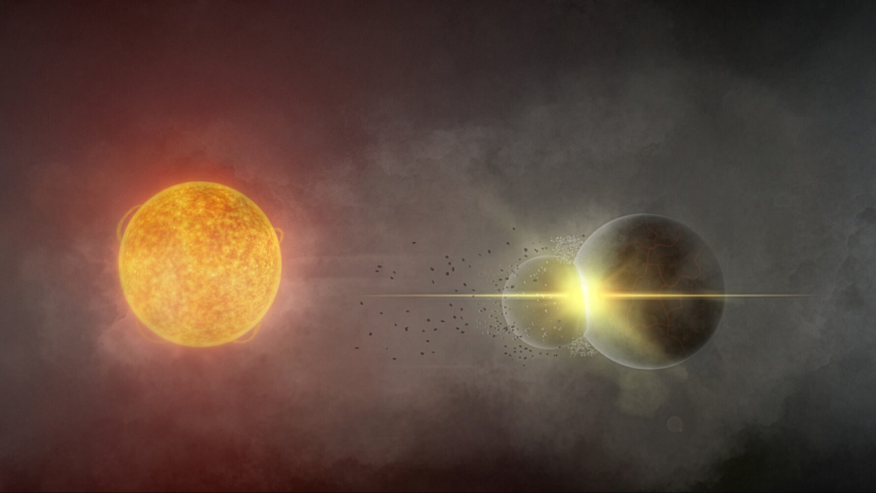  'Completely bonkers': Astronomers find evidence of a cataclysmic collision between exoplanets 